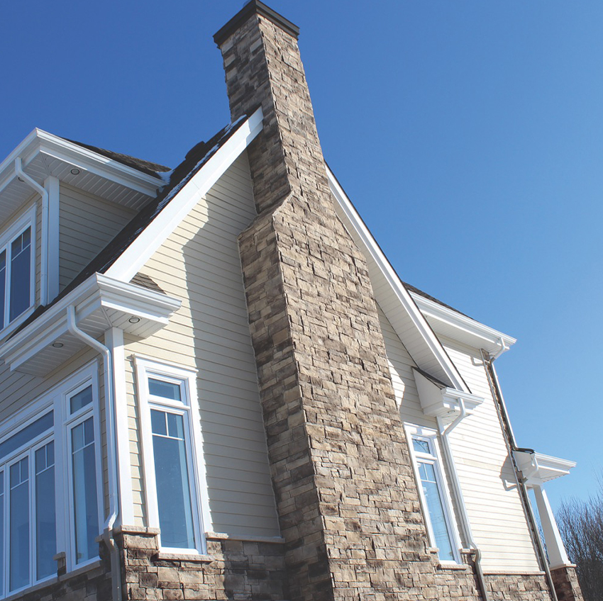 Create a little curb appeal by adding stone touches to your home with Be.on Stone manufactured stone veneer.