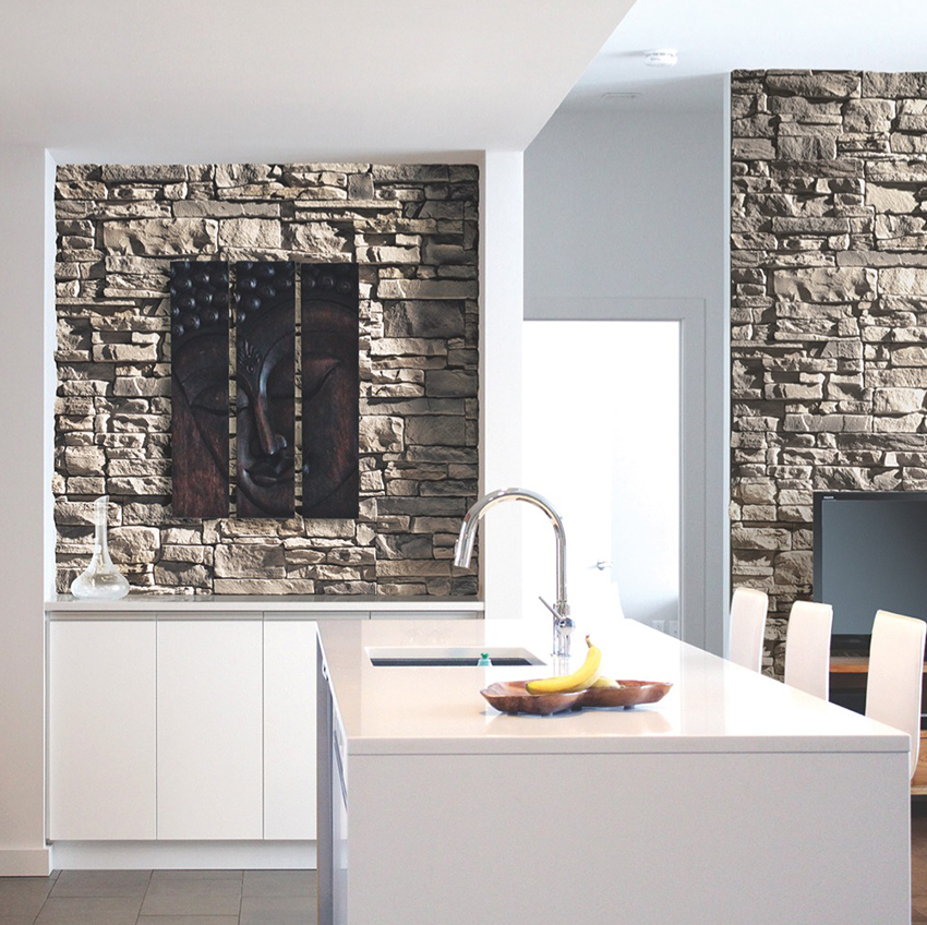 Feature walls have never been easier thanks to Be.On Stone Mechanically fastened systems.