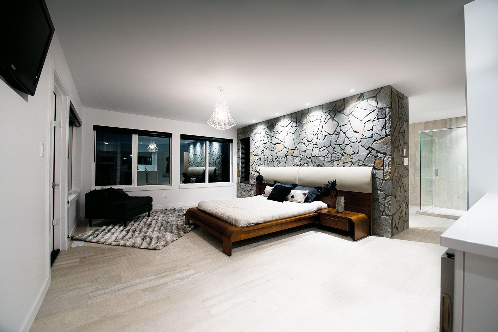 Pangaea Grigio Fieldstone Bedroom - Instone
