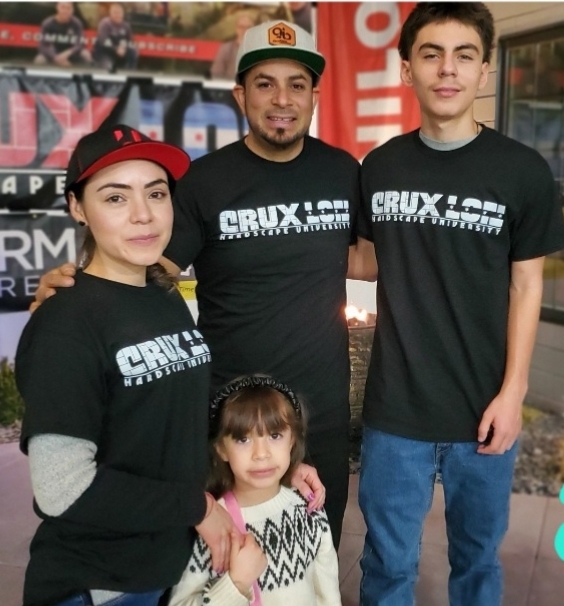 Cruz Leon and Family