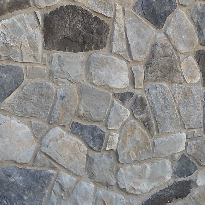 Cultured Stone® - Blend of Dressed Fieldstone & Country Ledgestone, Echo Ridge®