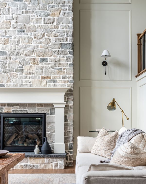 ThinCut Natural Stone - Random Height, Rockport Blend