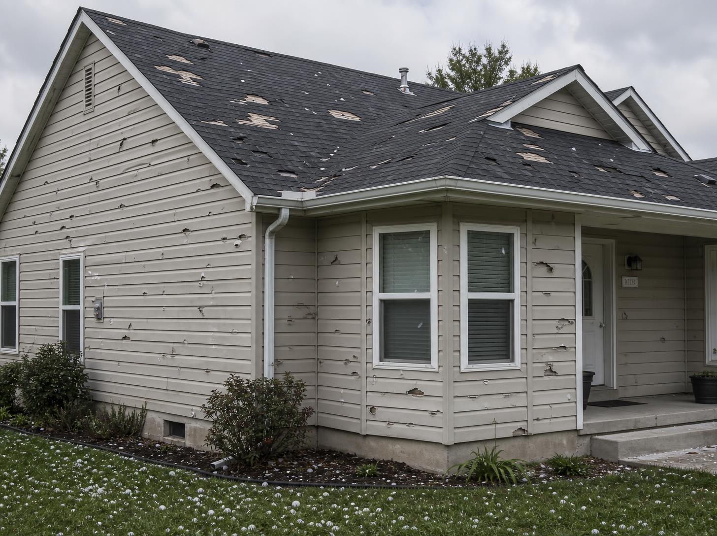 How Stone and Brick Protect Your Home from Hail Damage
