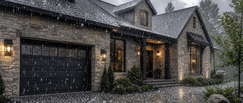 How Stone and Brick Protect Your Home from Hail Damage
