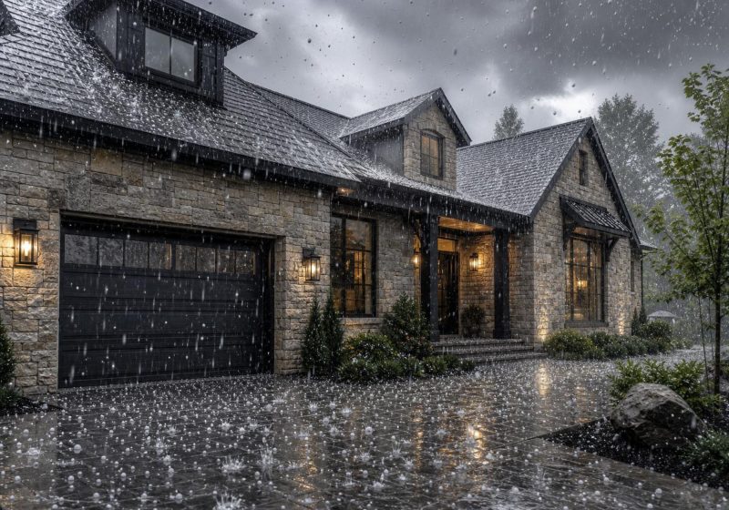 How Stone and Brick Protect Your Home from Hail Damage