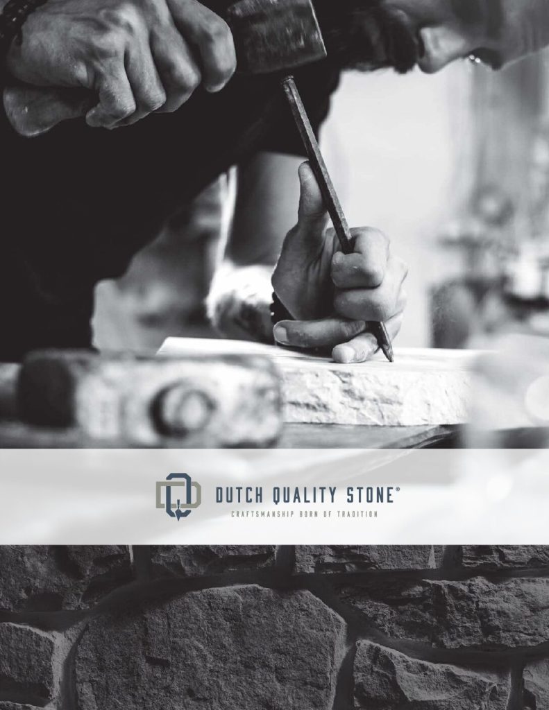 Dutch Quality Stone Brochure cover
