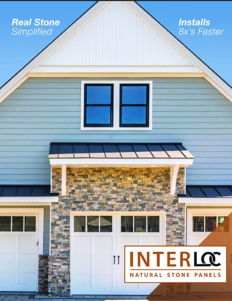 Interloc Natural Stone Stone Veneer Brochure cover